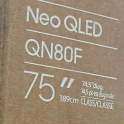 Samsung 75-Inch Class Neo QLED 4K QN80F Series, Vision AI, Mini LED Smart TV (2025 Model,  Neo Quantum HDR, Object Tracking Sound Lite w/Dolby