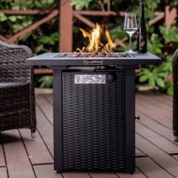 Fire Pit Table Propane Brand New 