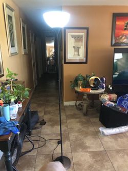 Adjustable led lamp with remote.