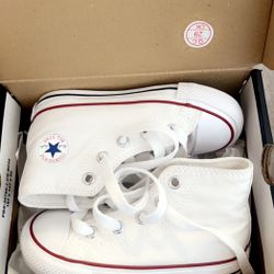 White Converse 