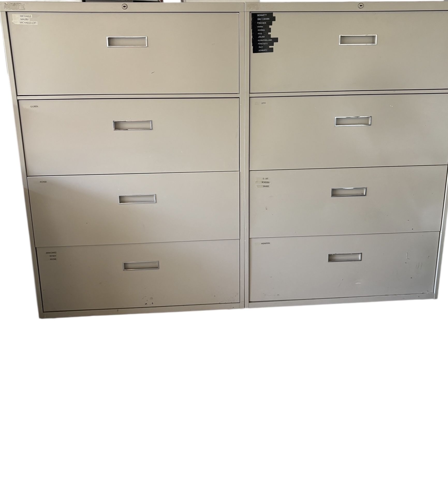 4 Drawer, Legal Size File Cabinet