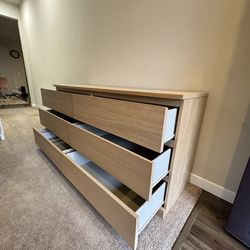 Ikea 6-drawers dresser