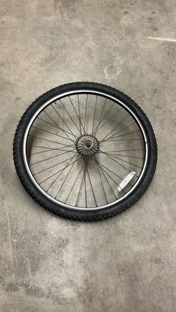 Bicycle rim tire tube 26in