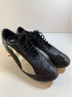 PUMA Power Race BMW Motorsport Team Blue Silver Driving Shoes Mens Size 13