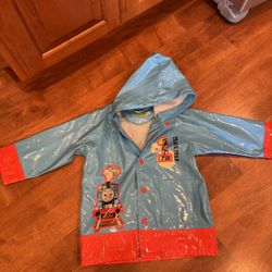 Toddler Boys Western Chief Thomas The Train Rain Coat Shipping Avaialbe 