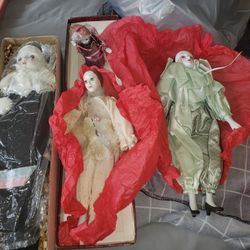 Porcelain Clowns
