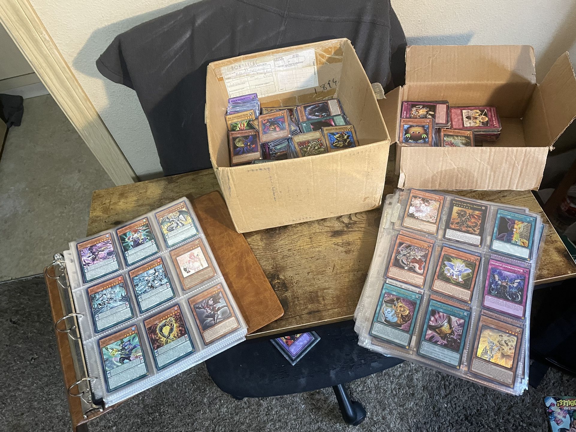 Large Yugioh Card Collection