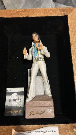 Elvis Whiskey Flask