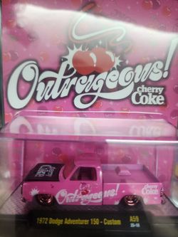 M2 Machines 1972 Dodge Adventure 150 - Custom Outrageous! Cherry Coke CHASE