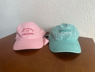 Women's Embroidered Adjustable Tie Back Baseball Caps