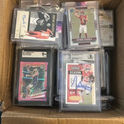 Sports Cards Like Baseball, Football And Golf And Wwe And Aew And Ufc 