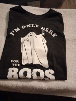 Halloween Ghost Graphic T-Shirt