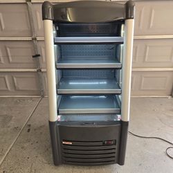 Open Refrigerator Display