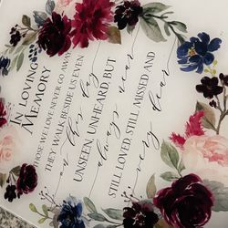 “In Memory Of” Sign