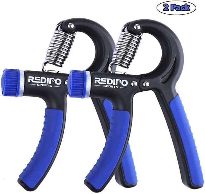 Hand Grip Strengthener - 2 Pack Forearm Exerciser Adjustable Resistance 20-90lbs Hand Squeezer ,Grip Workout and Hand Rehabilitation