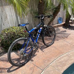 Giant Full Suspension Bike, Medium Frame $550