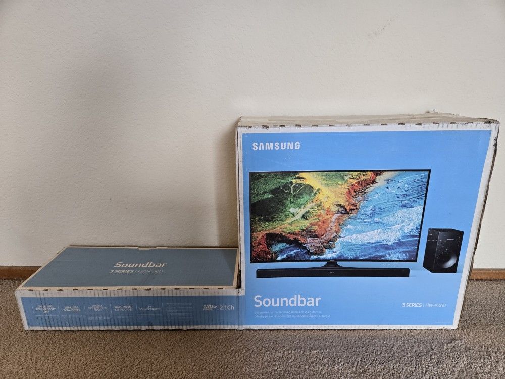[Like New] Samsung HWK369/ZA 2.1 Channel Wireless Soundbar + Subwoofer