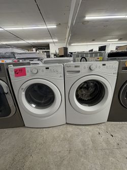 Whirlpool Washer And Dryer Set , Front Load