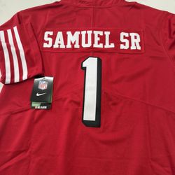 49ers Adult Small Deeboo Samuel Jersey New