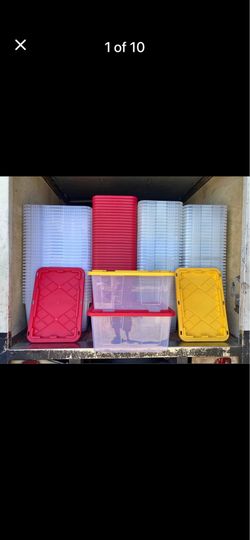 Heavy Duty 27 gal Storage Bins