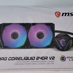 MSI MAG Coreliquid 240R V2 CPU Cooler