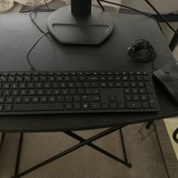 HP Slim Keyboard and Mouse Black - Ships Fast!