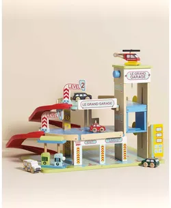 Le Toy Van - Le Grand Wooden Garage, 3+ Years