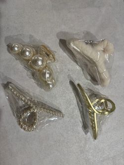 Set of 4 Hair Claw Clips