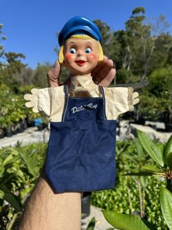 1950’s Puppet And Bottle Topper 