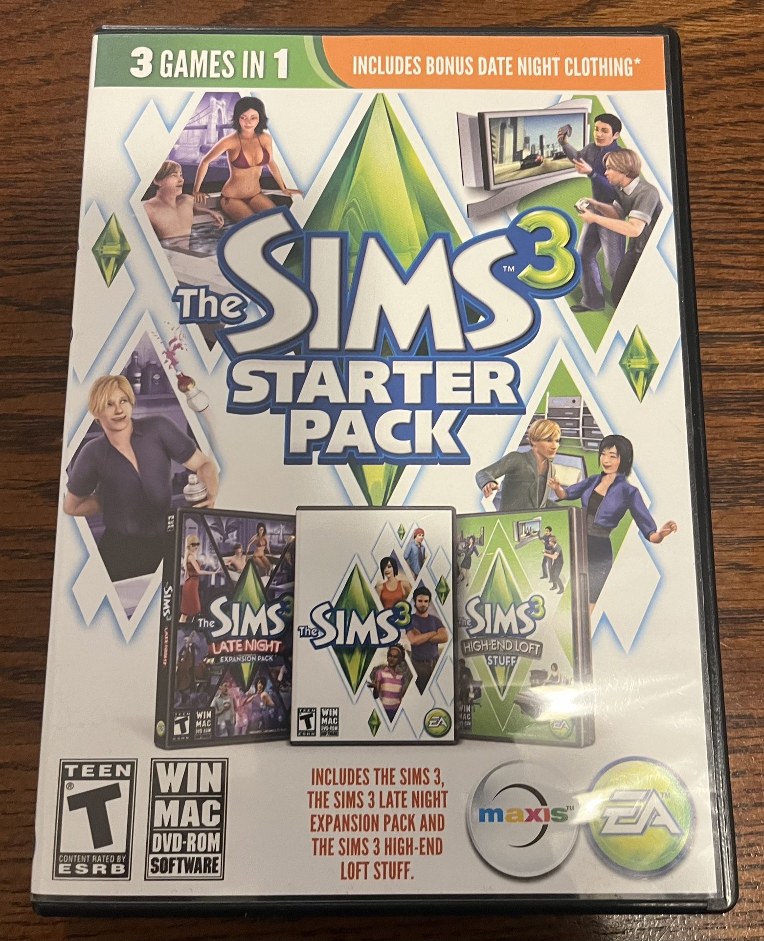 Sims Pack 3 Disc