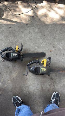Vintage hornet electric chain saw