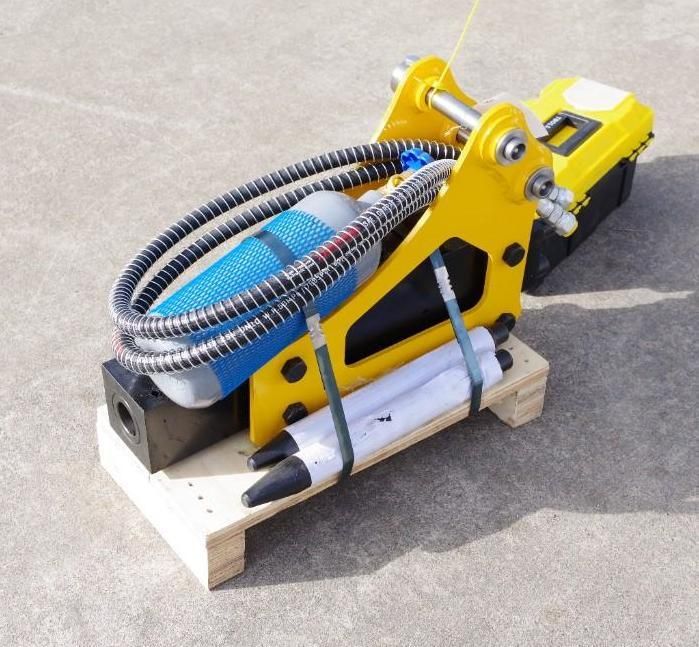 ABOSS Mini Excavator Hydraulic Concrete Breaker / Hammer Attachment, Fits Mini Excavators, Unused