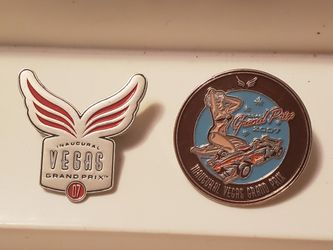 Las Vegas grand prix 2007 pins