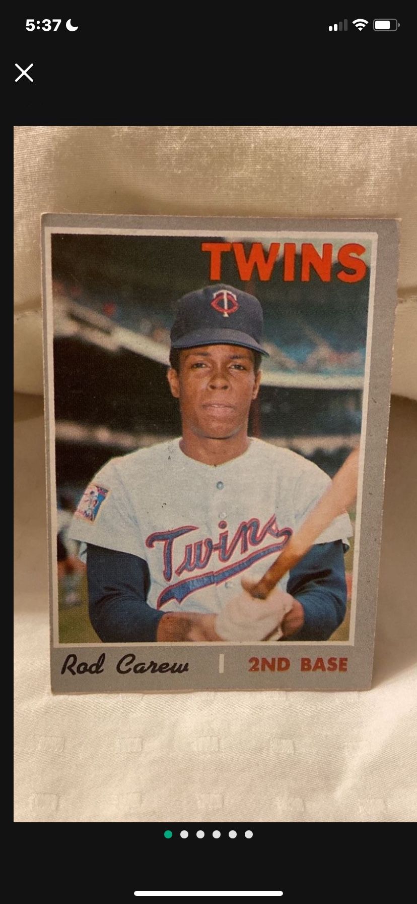 1970 TOPPS #290 ROD CAREW MINNESOTA TWINS BASEBALL CARD NICE