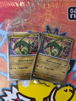 Pokemon Rayquaza 153/217 PXP promo