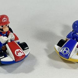 Mattel 2018 Nintendo Mario Kart Die-cast Toys Lot Of 2 Super Mario & Yoshi