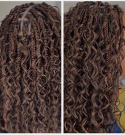 Boho box braid