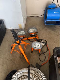 Halogen light set