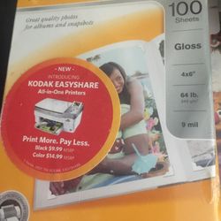 New Kodak Photo Paper 