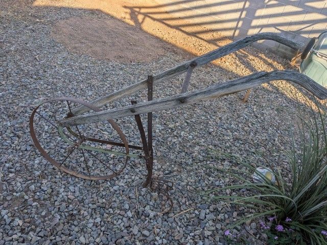 Antique Walk Behind Tiller