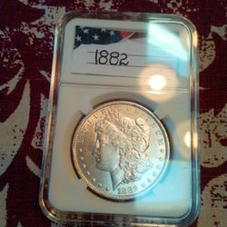 1882 Silver Dollar $78 