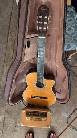 Electric Acoustic Guitar &Amp