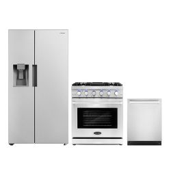 NEW OPEN BOX PACKAGE ITEMS  - RANGE DISHWASHER HOOD COOKTOP