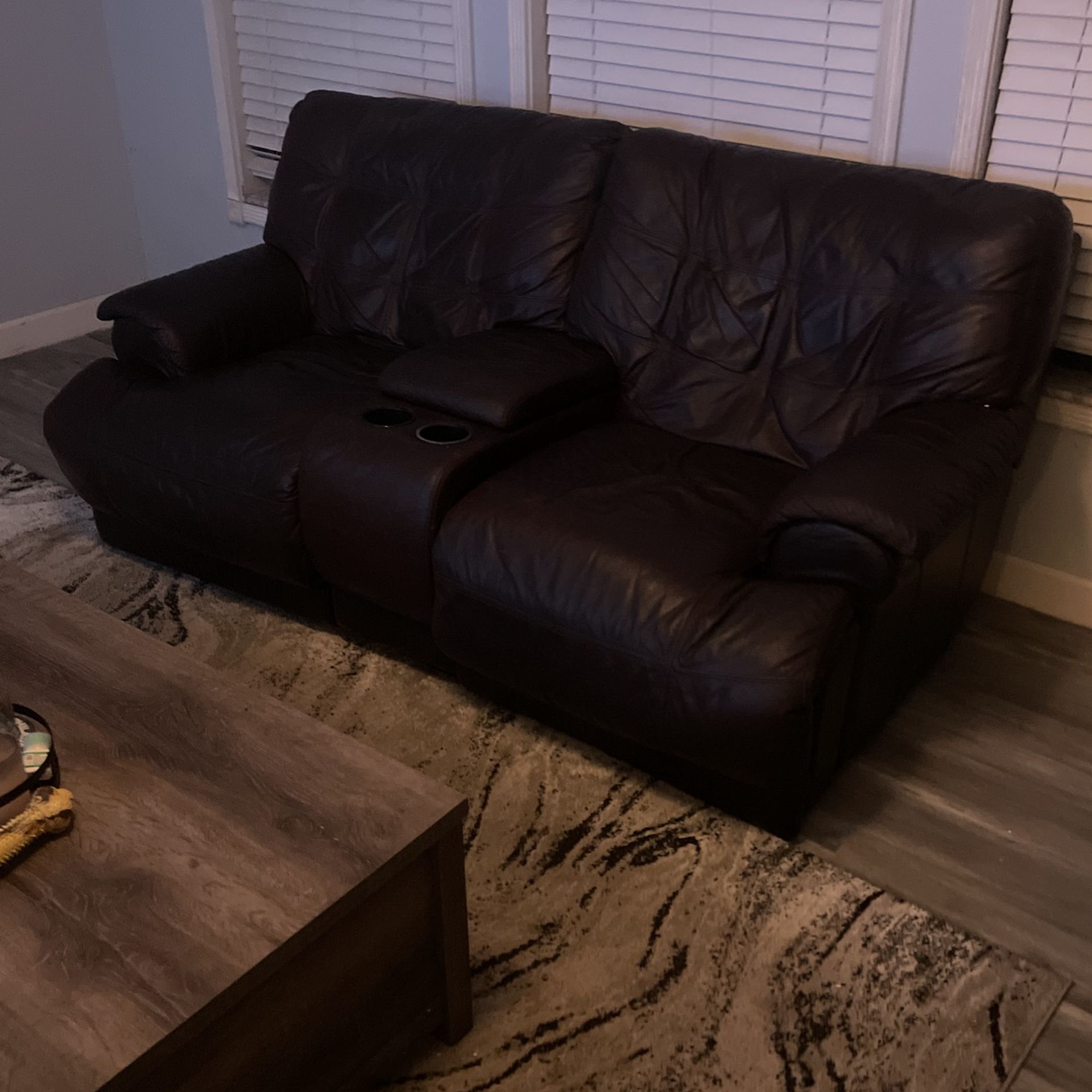 Reclining Love Seat.  Couch 