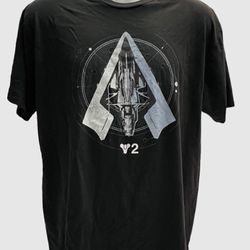 Destiny 2 Game Spaceship Black T-Shirt XL Lootwear Lootcrate Exclusive 