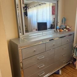Silver Bedroom Set