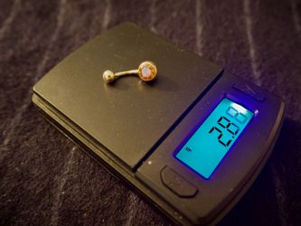 👇Read Description Below👇yes Still Available👌14k Yellow Gold Piercing😳