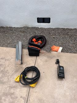 RV Supplies- 30 amp cord, Rhino Sewer-New items bought 2025