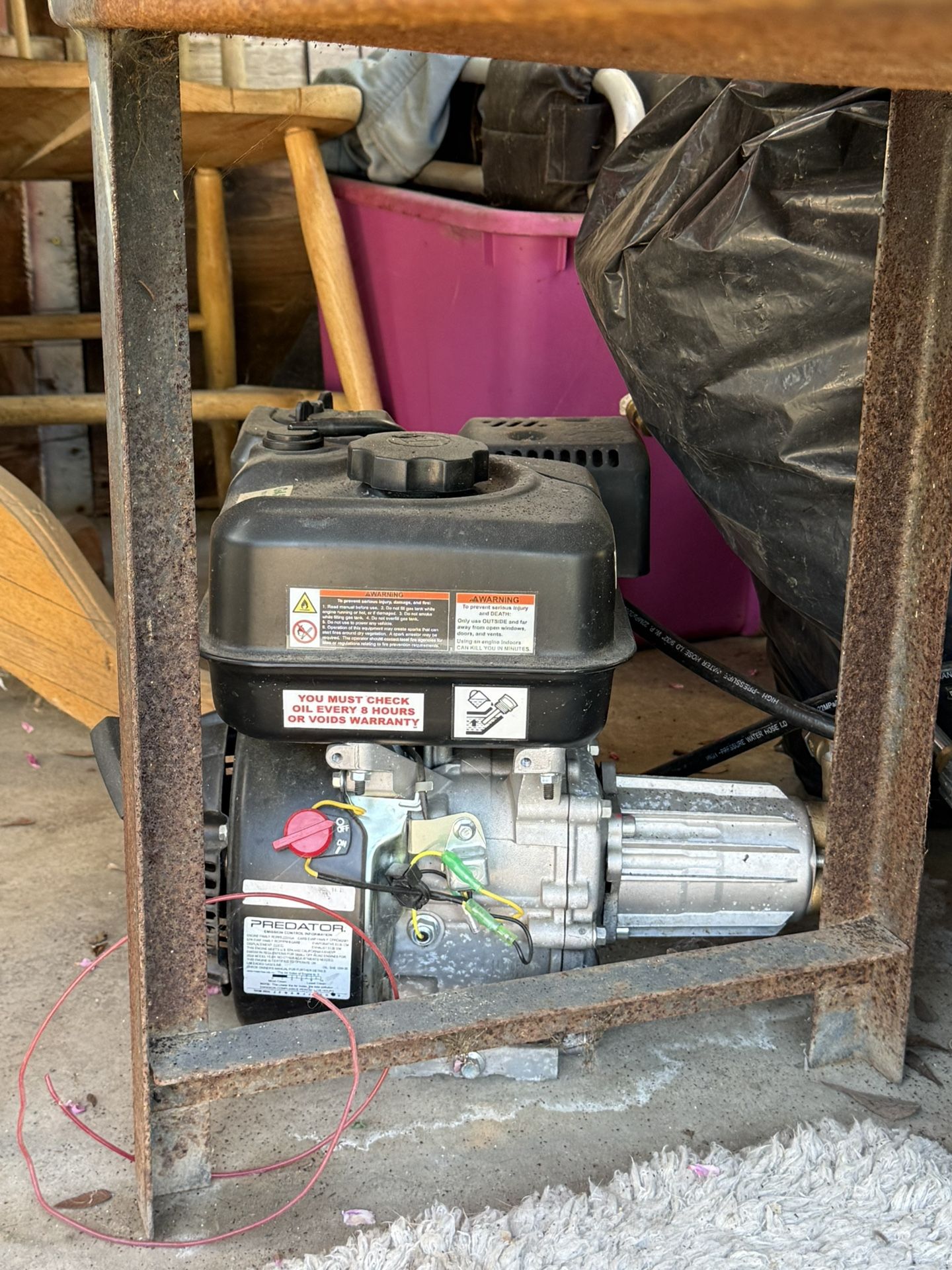Predator pressure washer 223cc