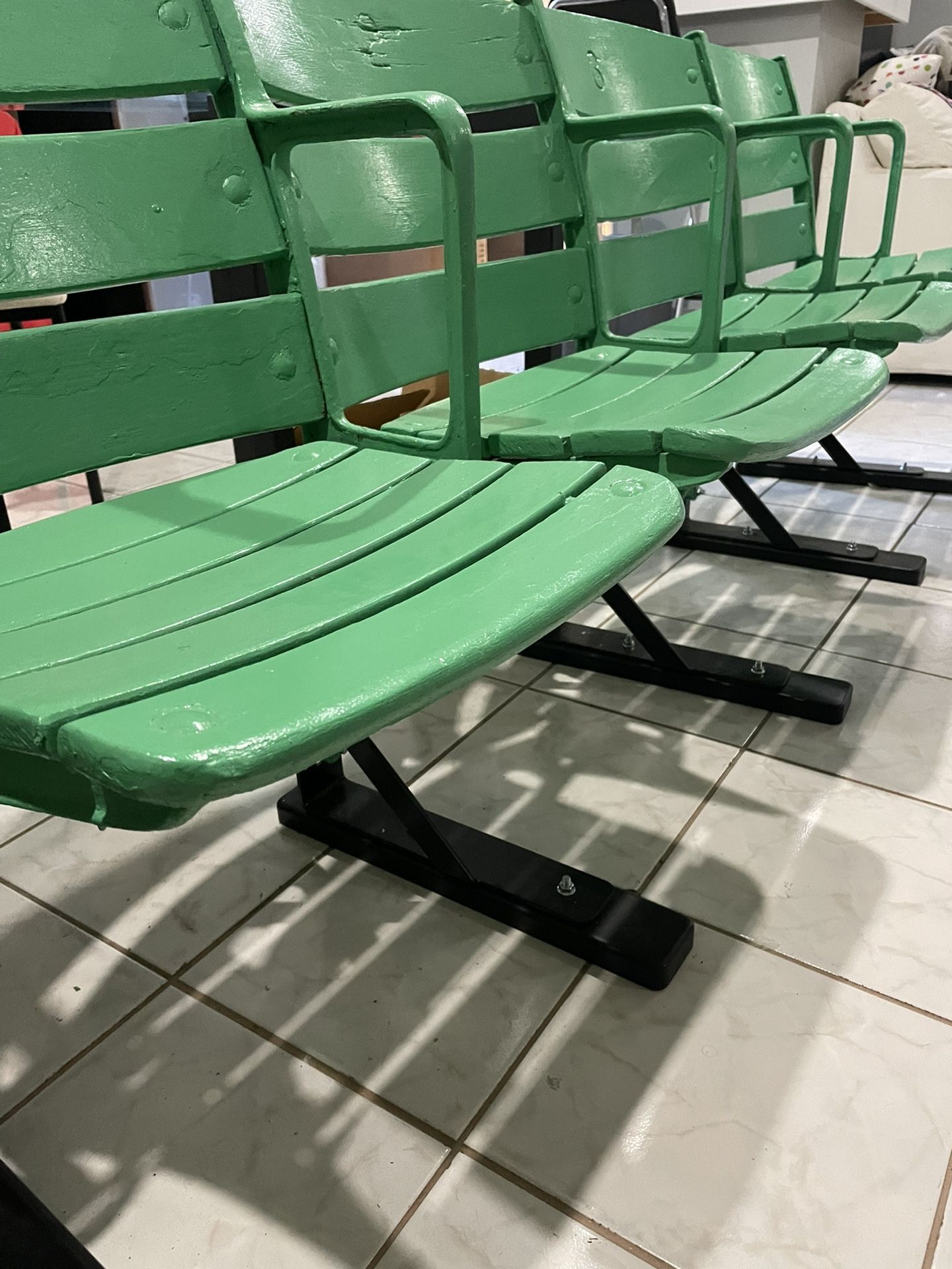 Vintage old comiskey Park Seats